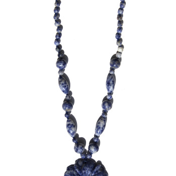 Дамско колие Sodalite Flower